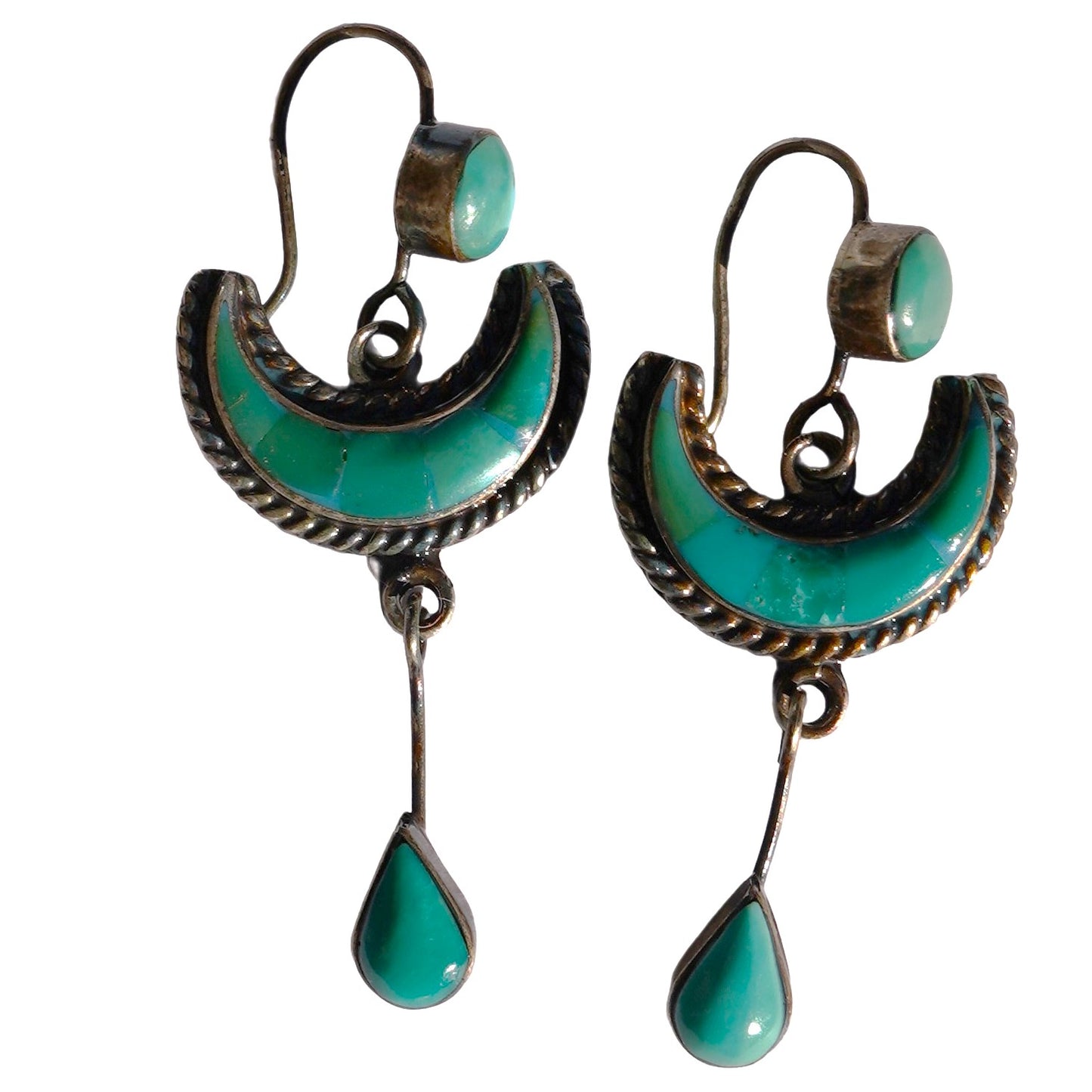 Vintage Federico Turquoise Earrings