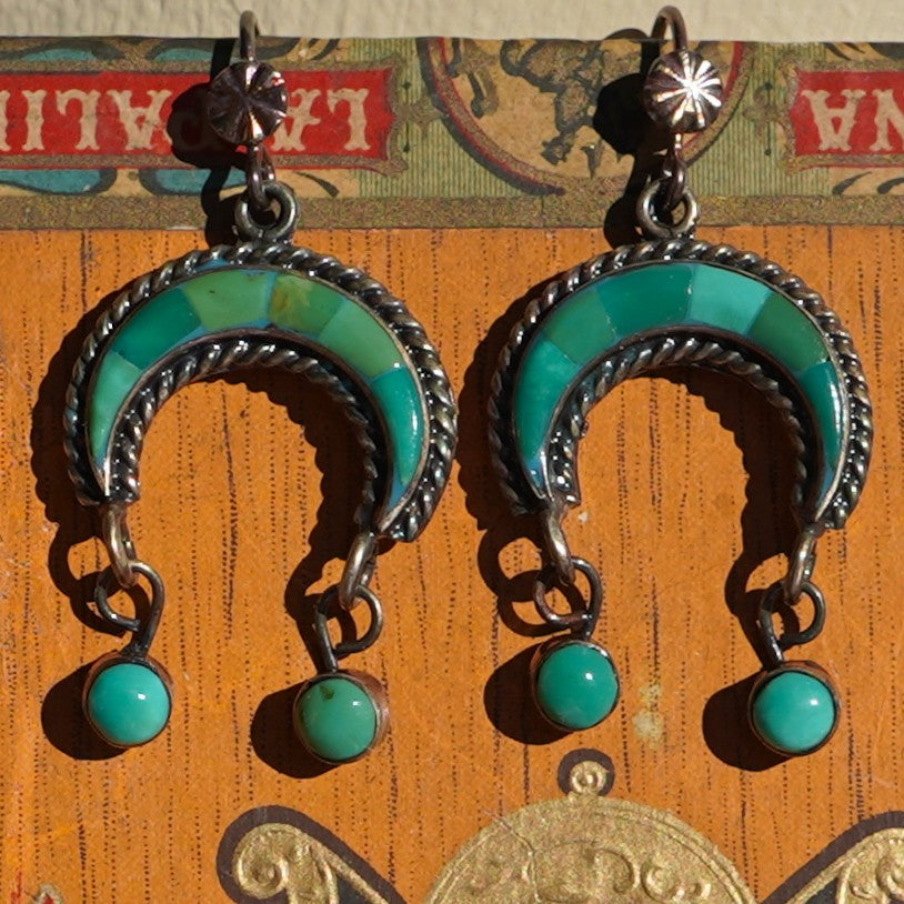 Vintage Federico Turquoise Earrings