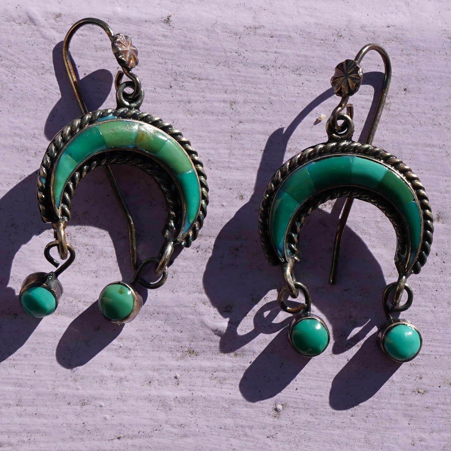 Vintage Federico Turquoise Earrings