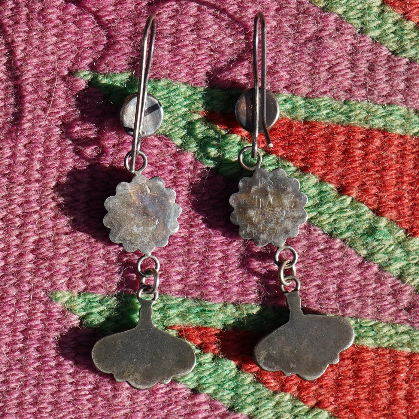 Vintage Turquoise Dangle Earrings