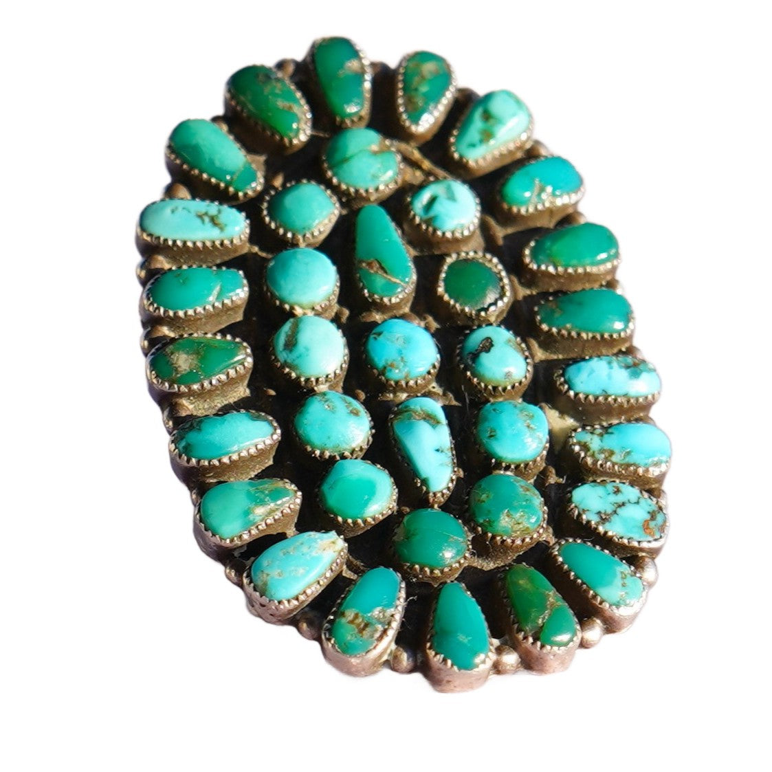 1930's Zuni Turquoise Ring