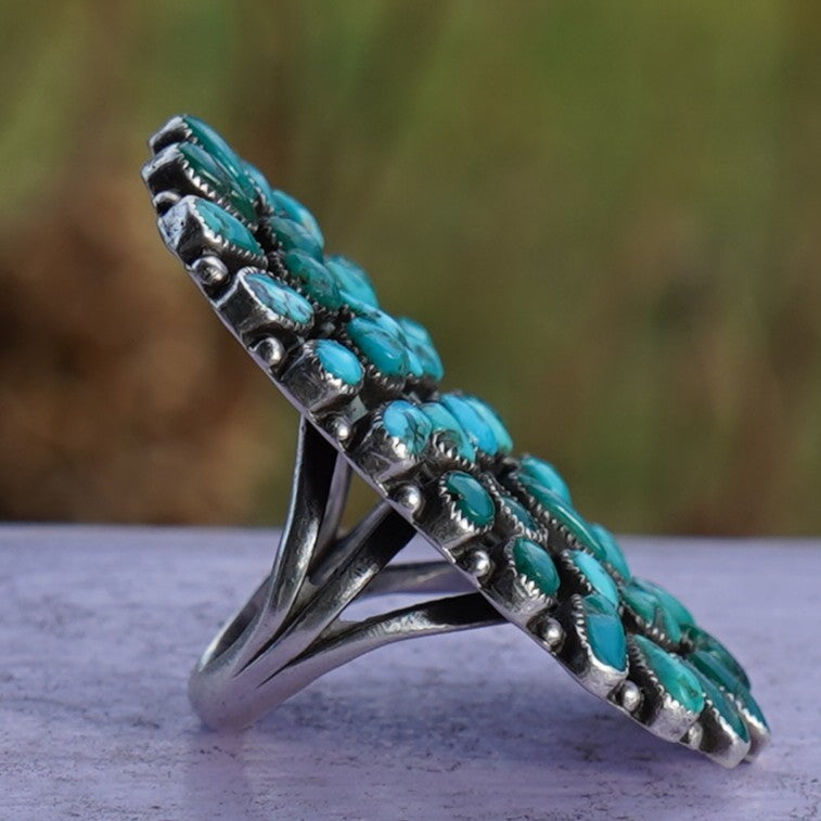 1930's Zuni Turquoise Ring