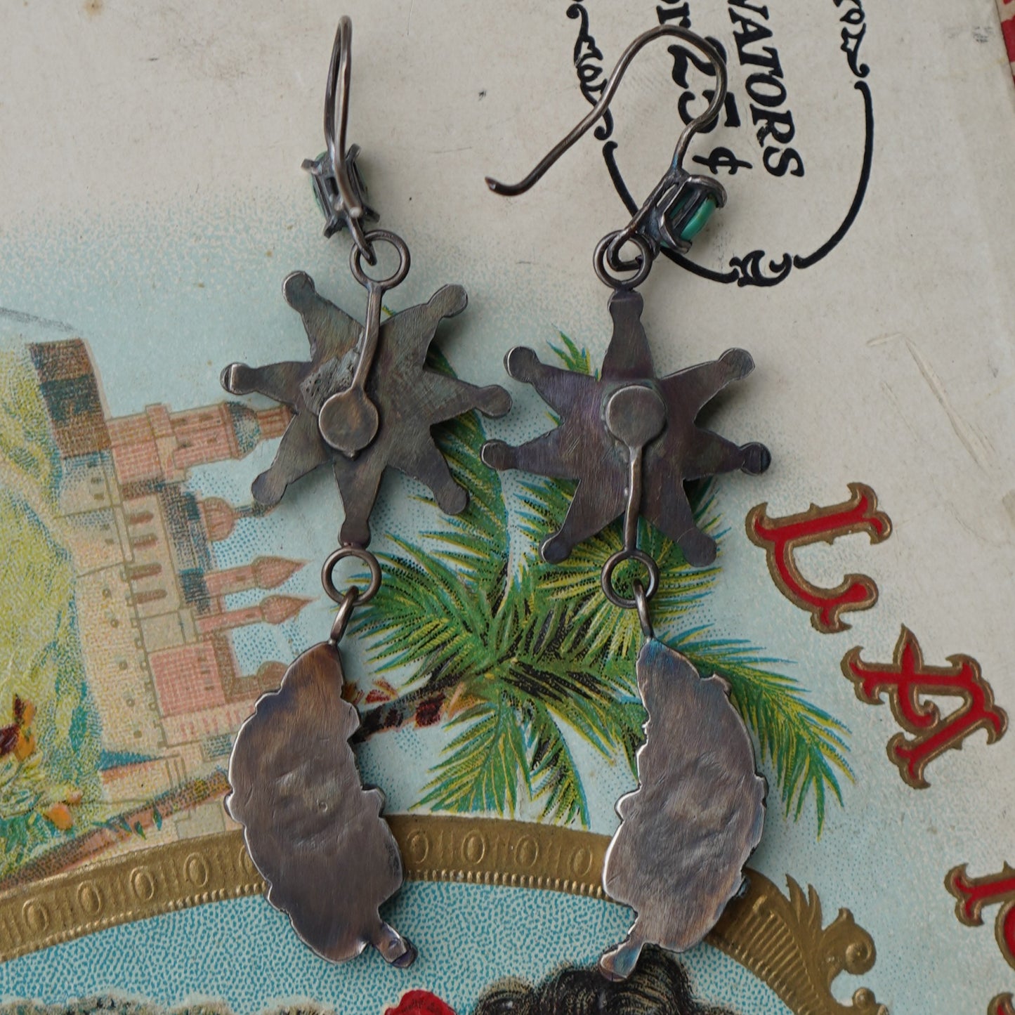 Vintage Turquoise Navajo Earrings