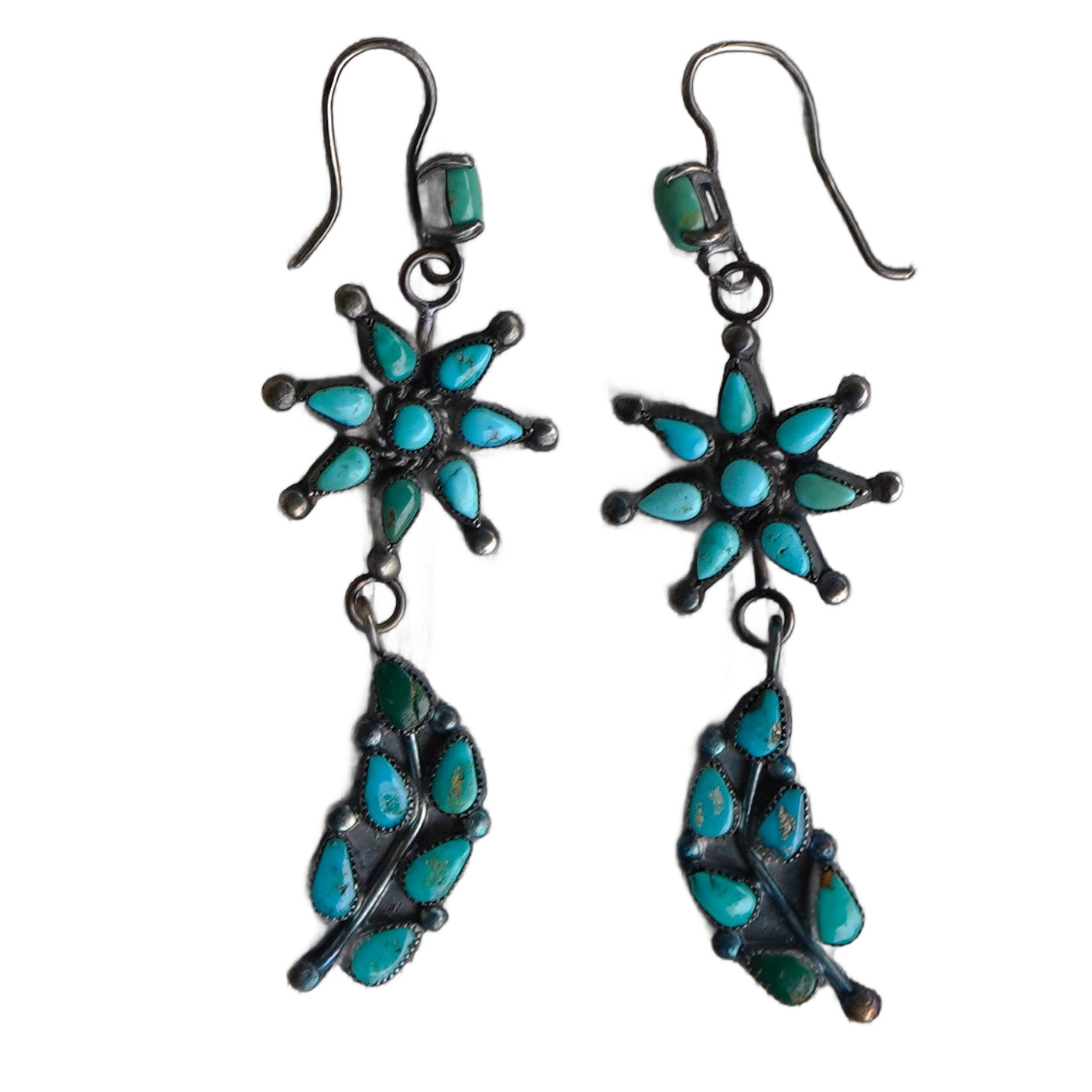 Vintage Turquoise Navajo Earrings