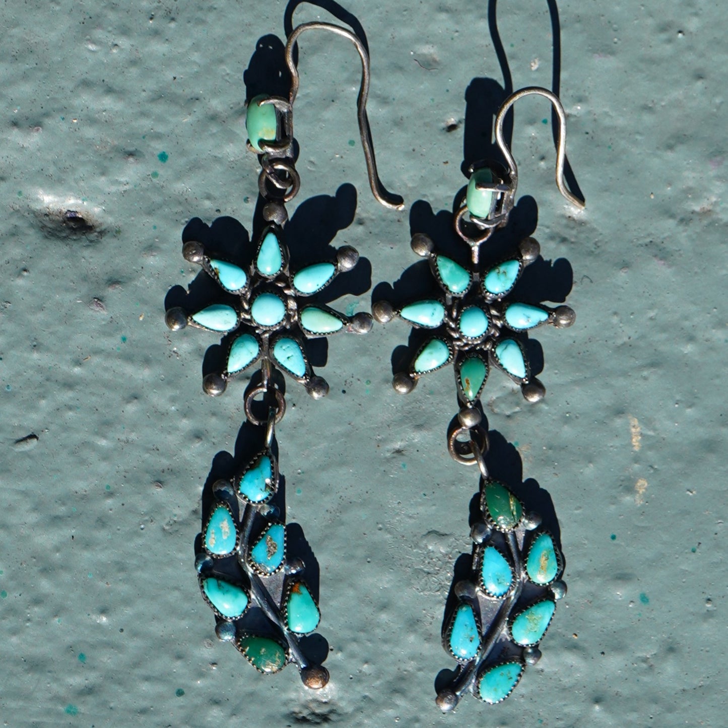 Vintage Turquoise Navajo Earrings