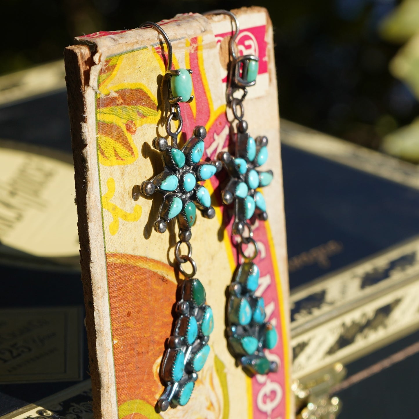 Vintage Turquoise Navajo Earrings