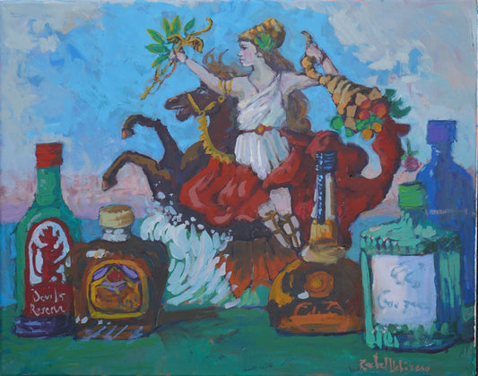 Cigar Art Painting By Rachel Uchizono