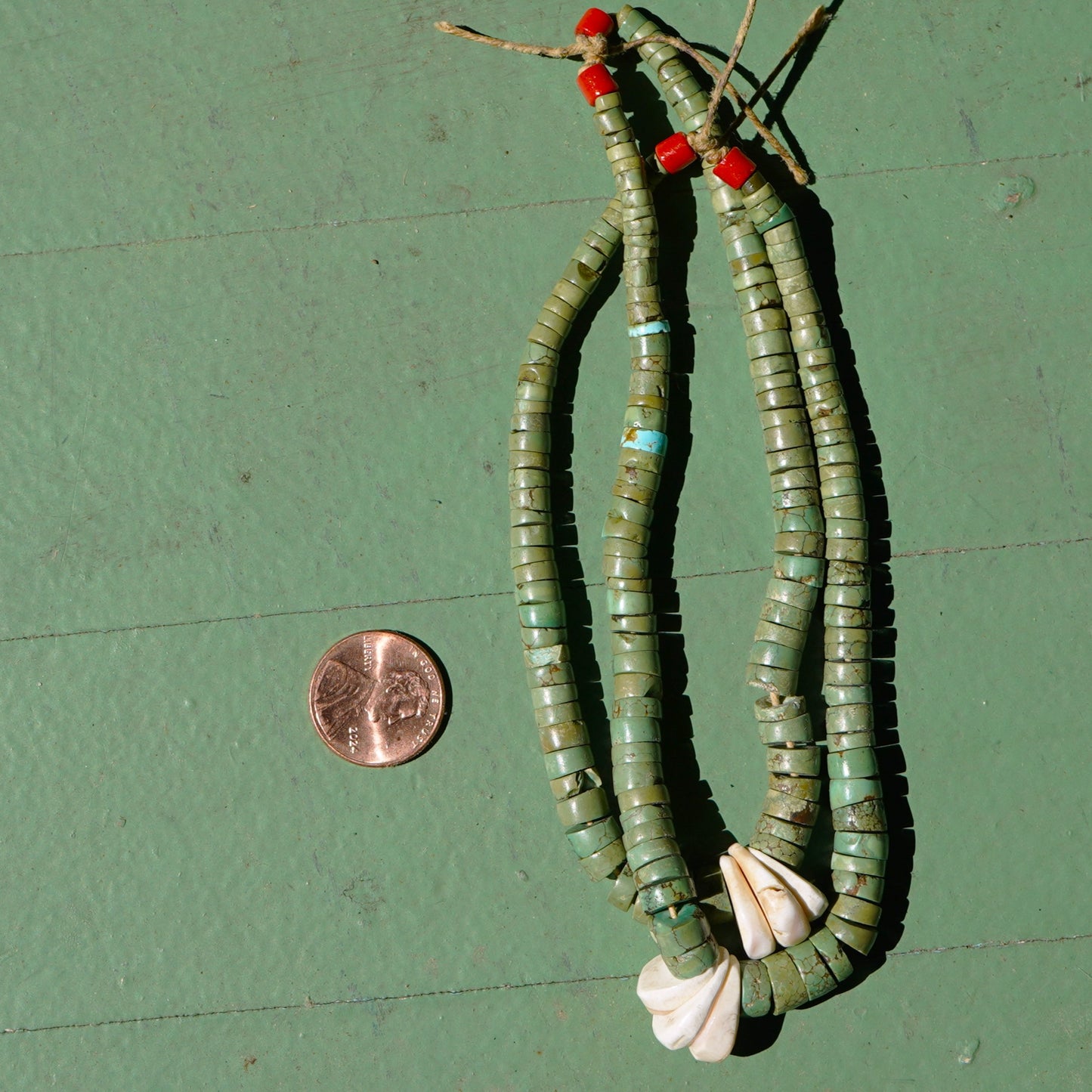 Old Green Turquoise Jacla