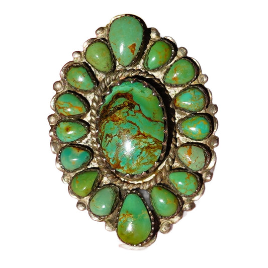 Southwest Style Royston Turquoise Large Ring