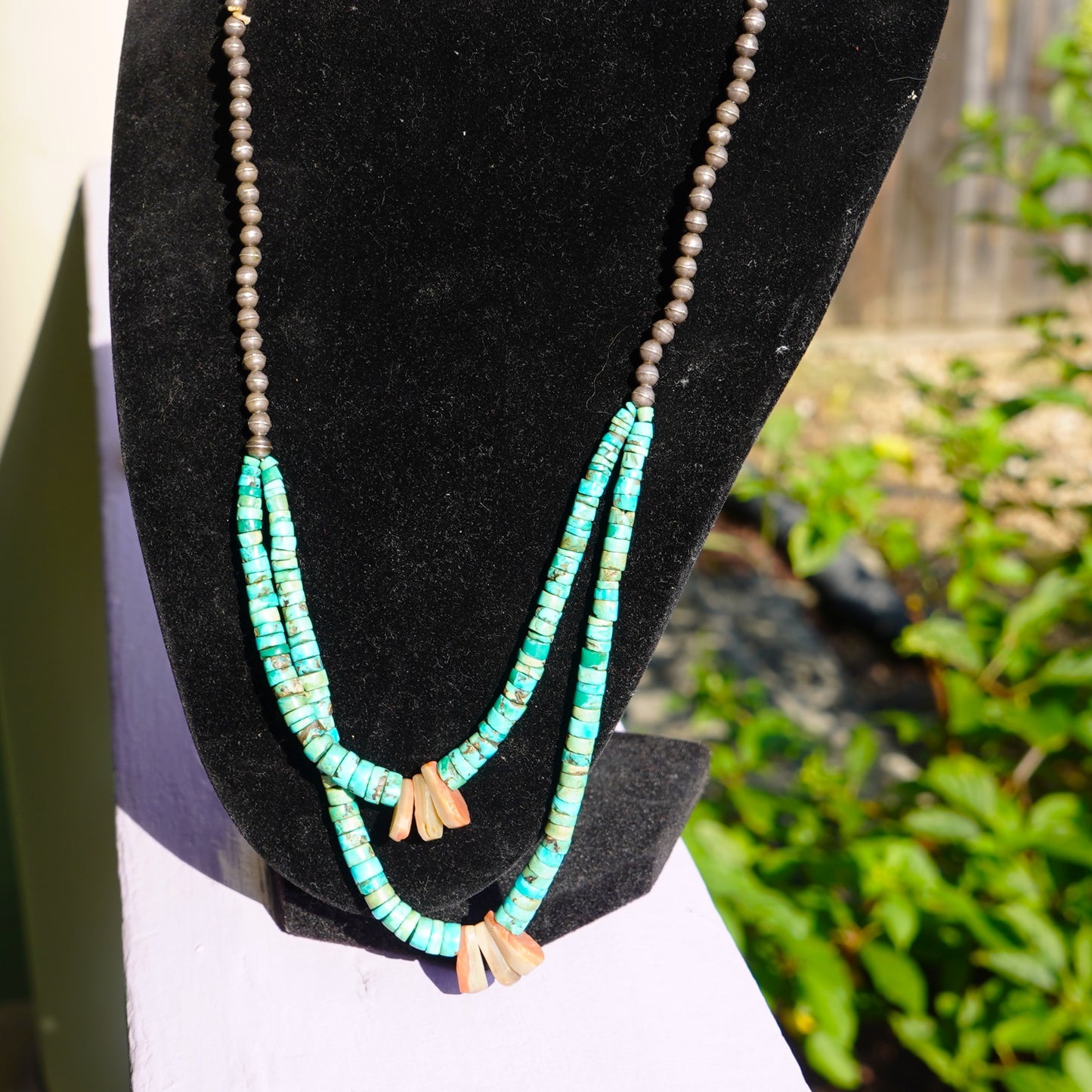 Vintage Turquoise Jacla Necklace