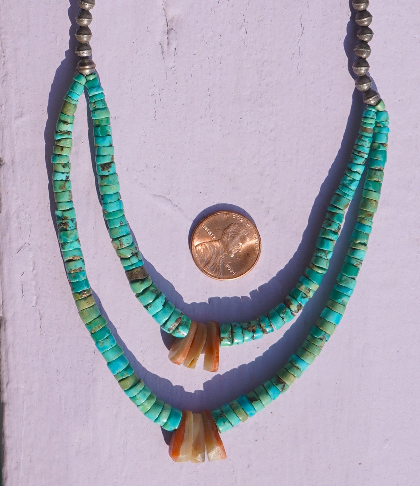 Vintage Turquoise Jacla Necklace