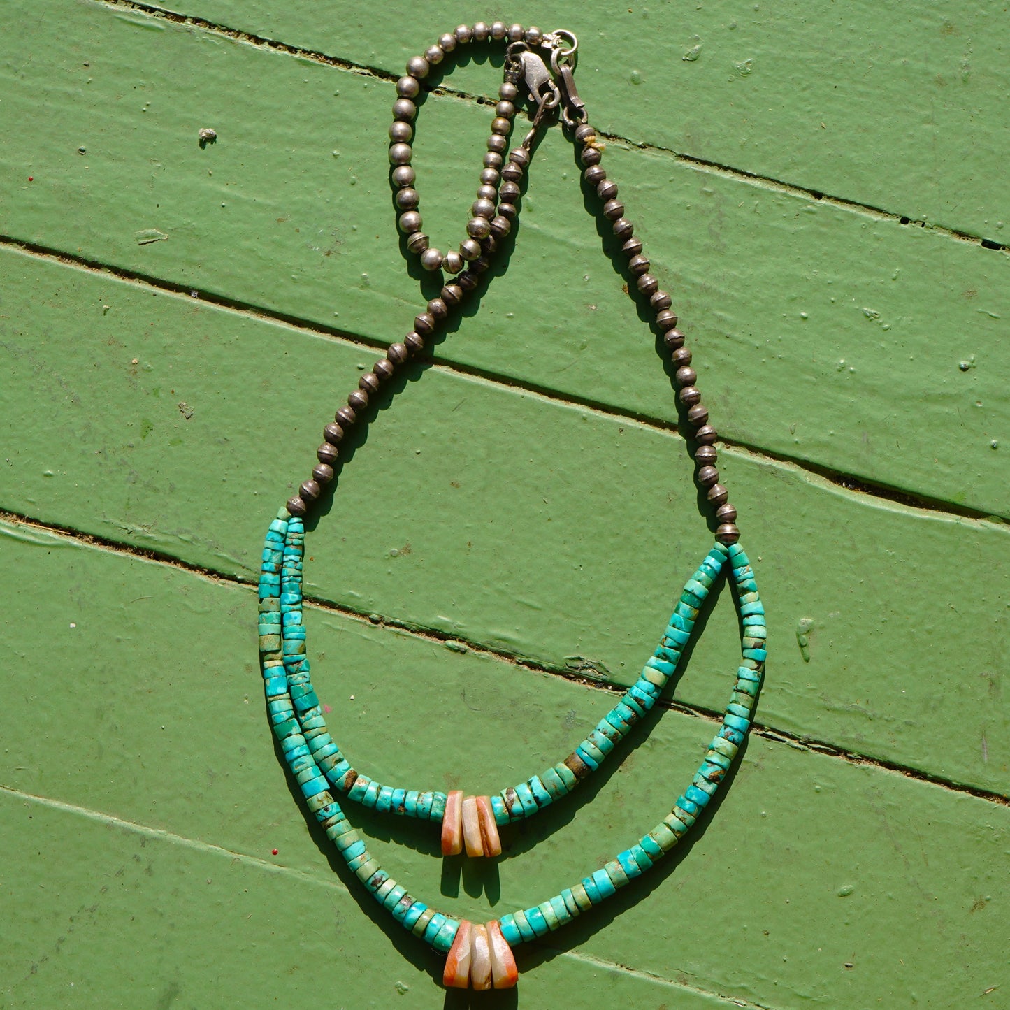 Vintage Turquoise Jacla Necklace