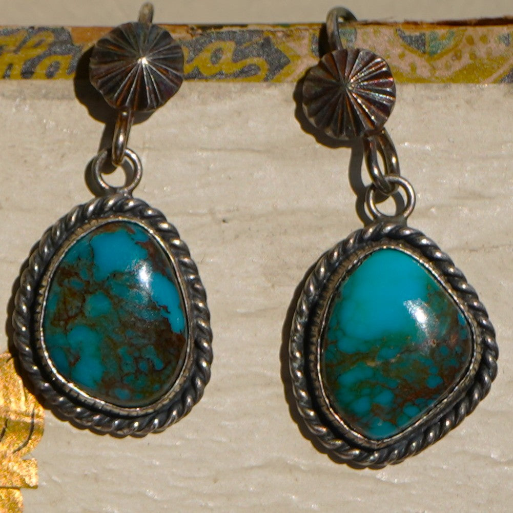 Vintage Turquoise Earrings