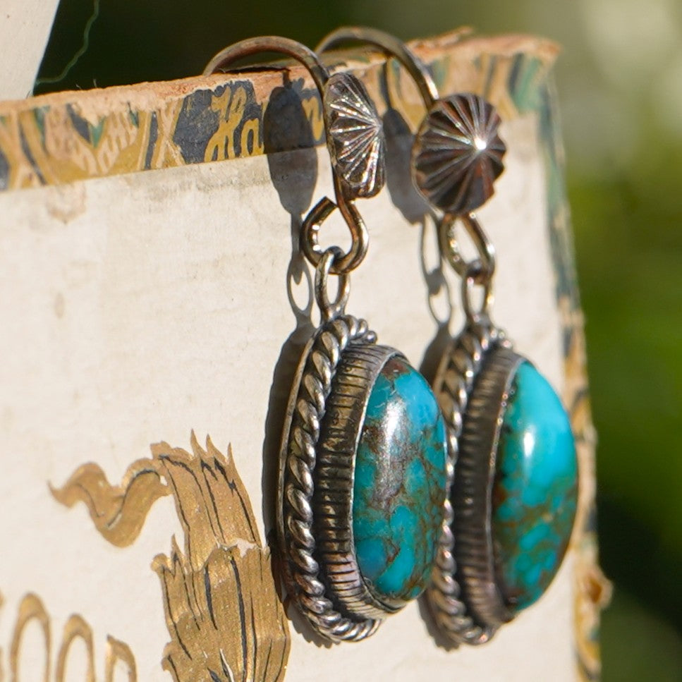 Vintage Turquoise Earrings