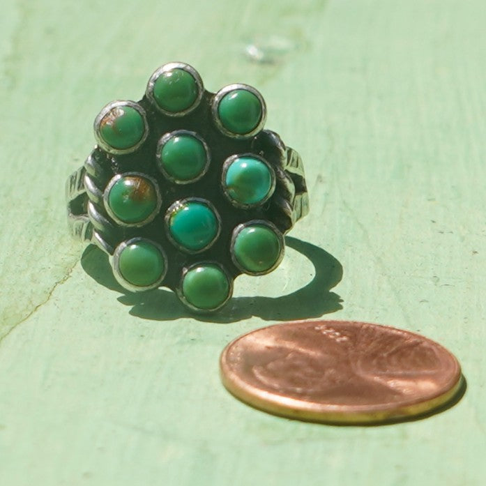 Vintage Turquoise Southwestern Ring