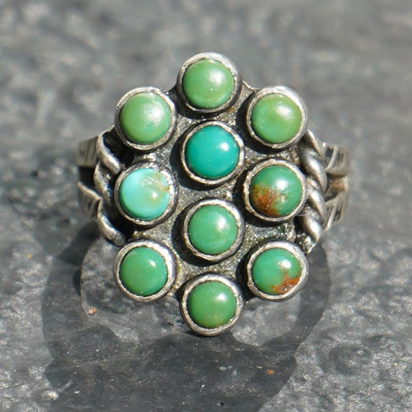 Vintage Turquoise Southwestern Ring
