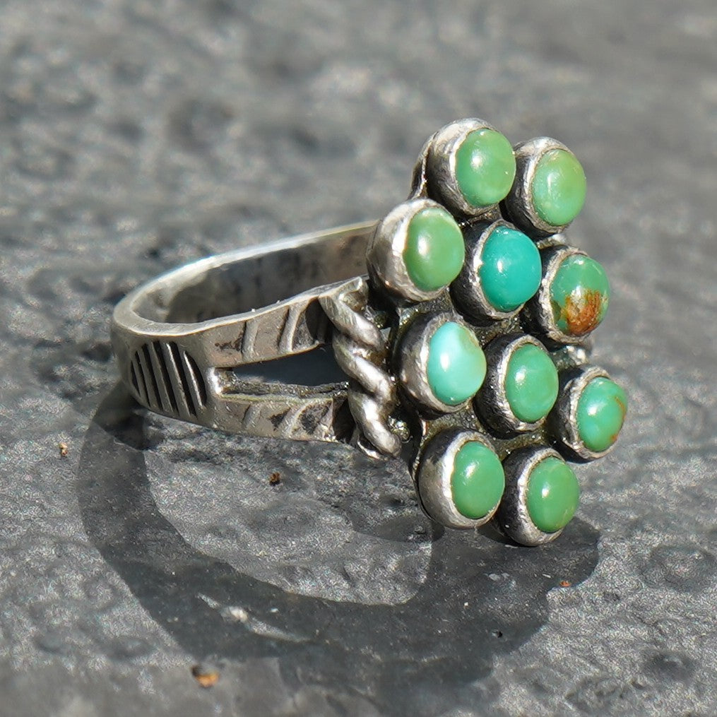 Vintage Turquoise Southwestern Ring