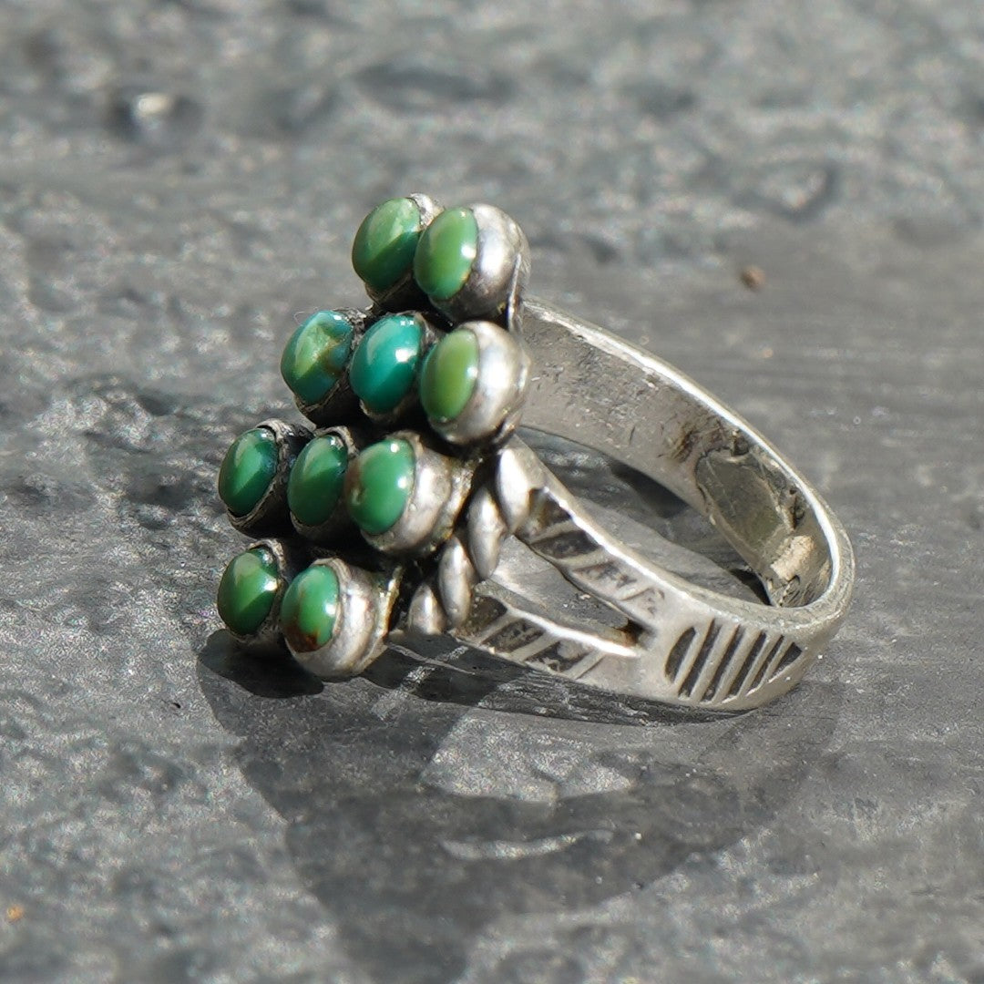 Vintage Turquoise Southwestern Ring