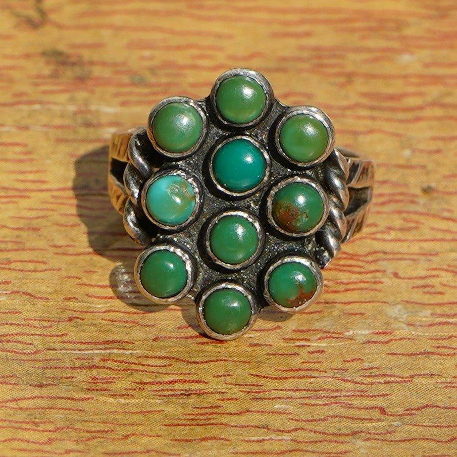 Vintage Turquoise Southwestern Ring