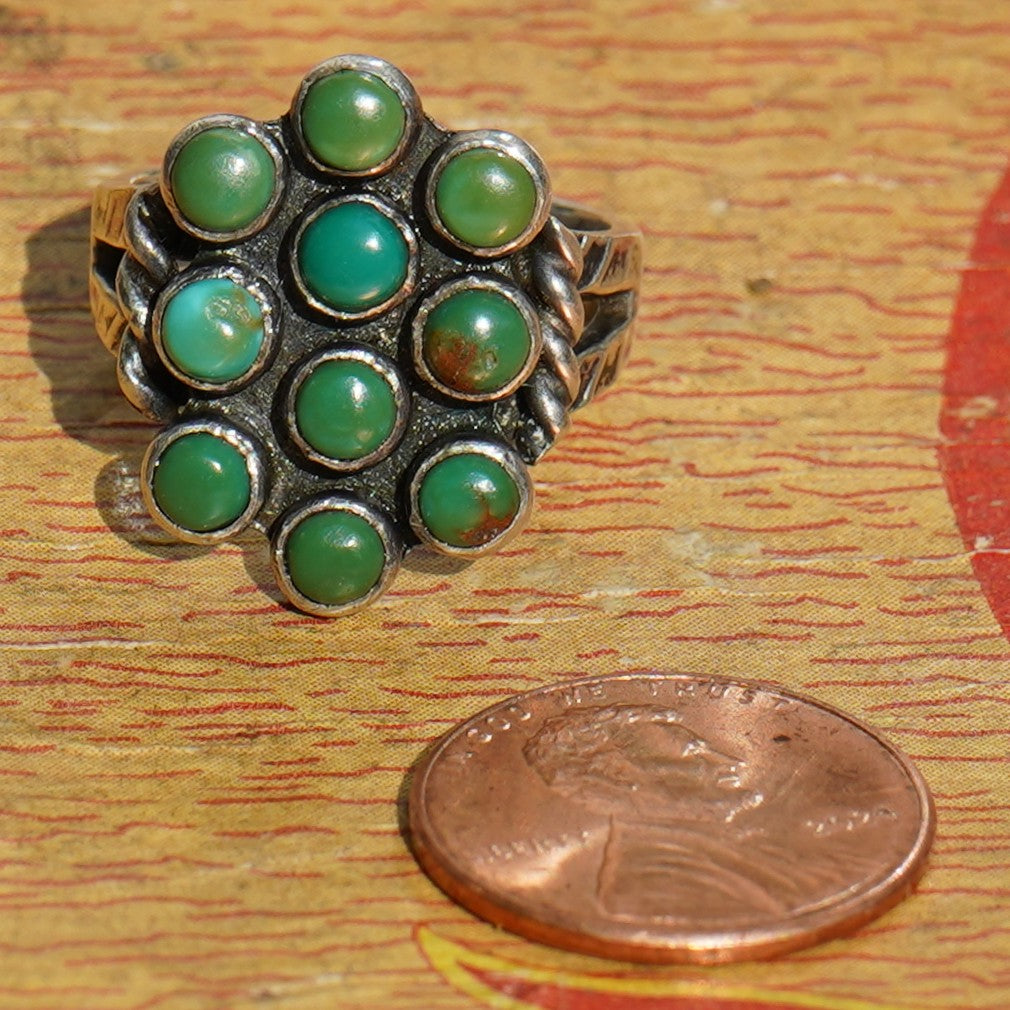 Vintage Turquoise Southwestern Ring