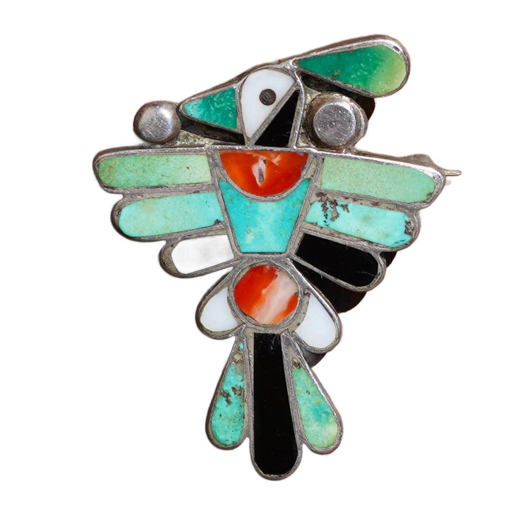 Vintage Sterling Thunderbird Pin