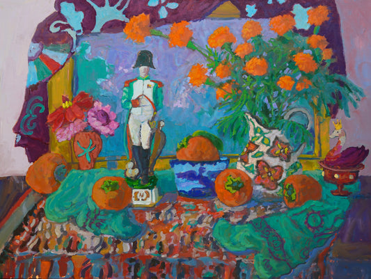 Napoleon With Eagle Bowl Painting By Rachel Uchizono