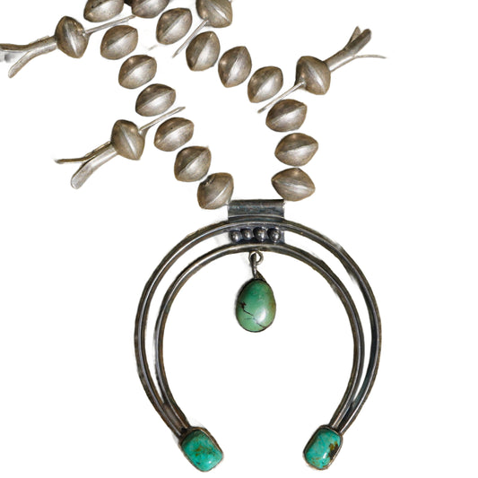 Vintage Squash Blossom Necklace